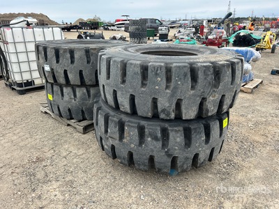 Quantity of (4) 20.5x25 Quantity of Tires