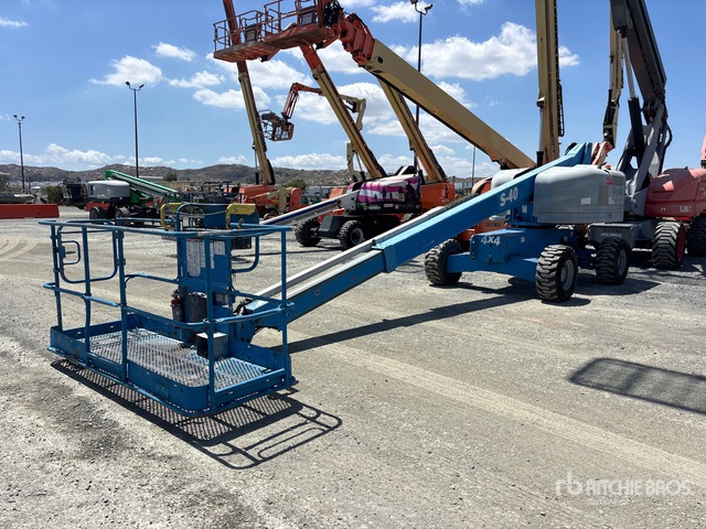 2018 Genie S-40 4WD Diesel Telescopic Boom Lift