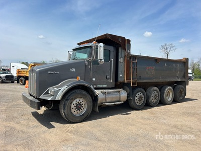 2011 Kenworth T800 10x4 Quad/A Dump Truck