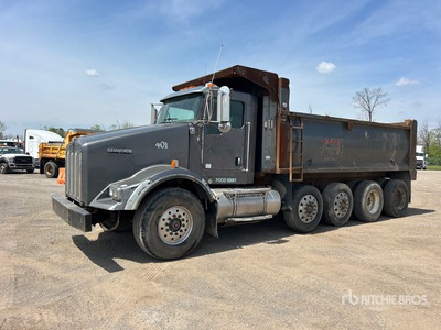2011 Kenworth T800 10x4 Quad/A Dump Truck