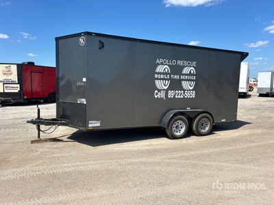 2025 Quality Cargo 7X16TA 18 ft T/A Enclosed Trailer