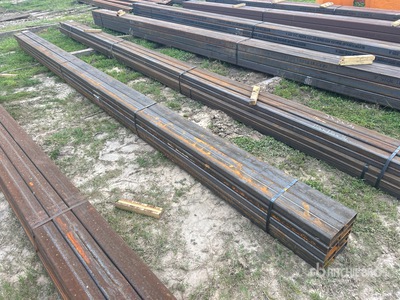 Quantity of (10) 2 in x 5 in Rectangle Tube