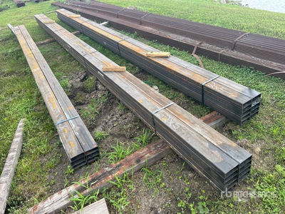 Quantity of (10) 2 in x 5 in Rectangle Tubing