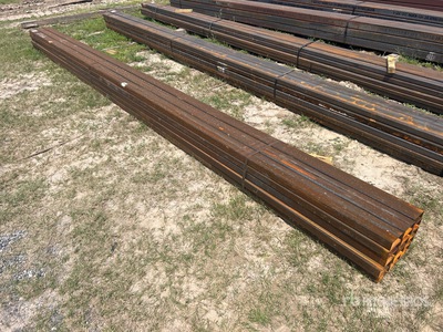 Quantity of (15) 2 In. x 4 In. Rectangle Tube