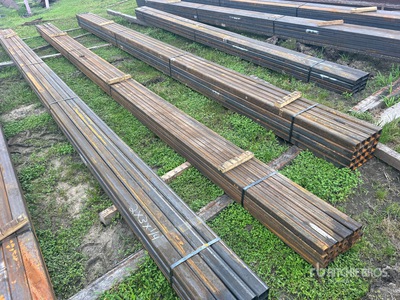 Quantity of 1.5 in x 1.5 in Square Tubing