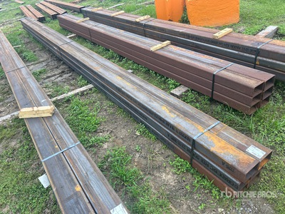 Quantity of (6) 4 in x 6 in Rectangle Tube