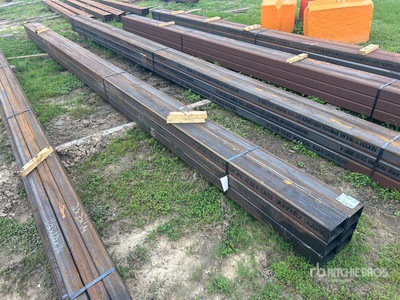 Quantity of (6) 4 in x 6 in Rectangle Tube