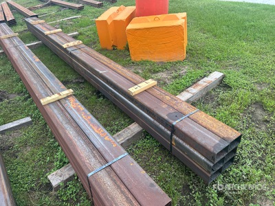 Quantity of (6) 4 in x 6 in Rectangle Tube