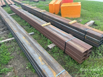 Quantity of (6) 4 in x 6 in Rectangle Tube