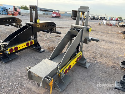 2026 Neks Fifth Wheel Wrecker Attachment - Fits Tractor (Unused)