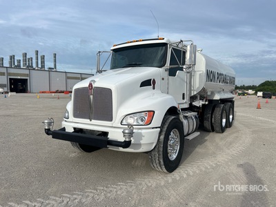2022 Kenworth T370 4000 gal 6x4 Water Truck