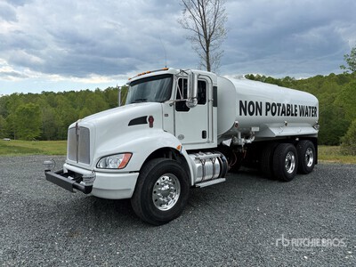 2022 Kenworth T370 4000 gal 6x4 Water Truck