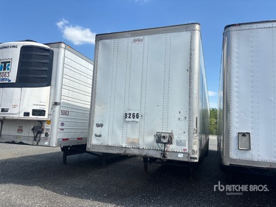 2015 Wabash 53 ft x 102 in T/A Van Trailer