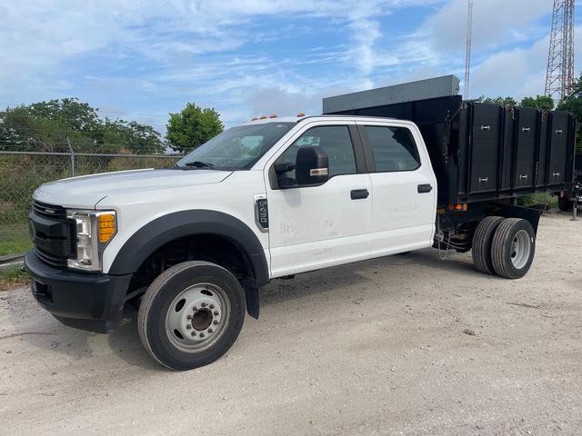 2017 Ford F-450 4x2 Crew Cab Dump Truck 2017 Ford F-450 4x2 Crew Cab Dump Truck