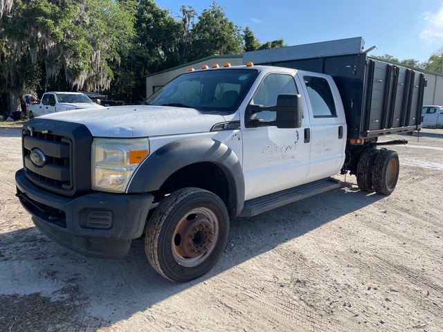 2016 Ford F-450 4x2 Crew Cab Dump Truck 2016 Ford F-450 4x2 Crew Cab Dump Truck