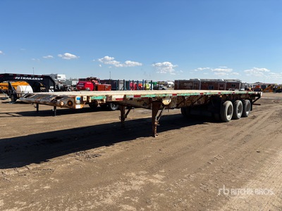 2007 Lode King 48 ft Tri/A Flatbed مقطورة حقل النفط
