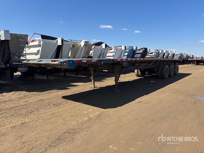 2006 Lode King 53 ft Tri/A Flatbed مقطورة حقل النفط