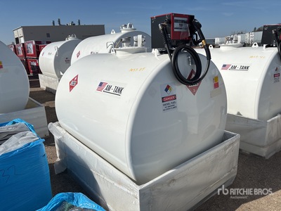 2026 AM-Tank 1050 gal Skid Mounted Steel Fuel Tank