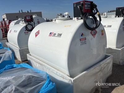 2026 1055 gal Skid Mounted Steel Fuel Tank