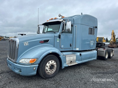 2012 Peterbilt 386 6x4 Cabeza Tractora Cabina Dormitorio