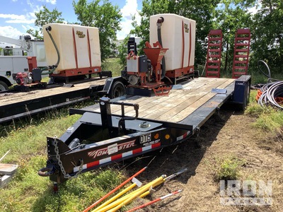 2022 Towmaster T-20DB 23 ft Construction and Machinery Trailers Combine Trailer
