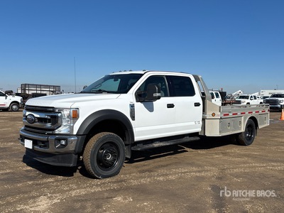 2021 Ford F-550 XLT 4x4 Crew Cab Camión Caja Abierta