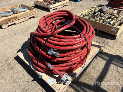 Quantity of 1in Steam Hose Assemblies Hose