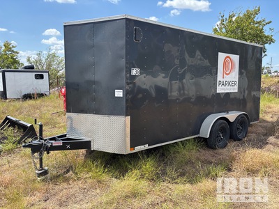 2023 Carry-On COM7X16CGRVTABK6H 16 ft T/A Enclosed Trailer