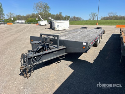 2009 Felling FT40-2 24 ft T/A Remolque Portamaquinaria