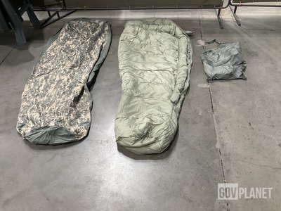 (14) Sleeping Bags, (16) Bivy Covers & (257) Stuff Sacks