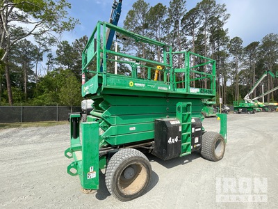 2018 Genie GS-5390 Diesel 4x4 Plateforme élévatrice à ciseaux