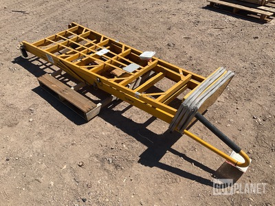 Aluminum Ladder 75D110105-1001 Aircraft Maintenance Ladder