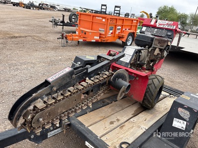 Barreto E924HM-4MS 24" Trencher w/2018 Barreto Trailer
