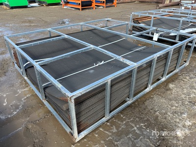 16 mm Vibrating Top Soil Criba de agregados (Unused)