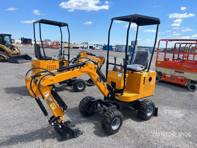 2026 VICSEC L13 Wheeled Mini Excavadora (Unused)