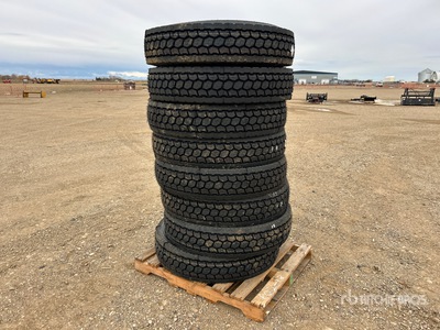 Quantity of (8) Aosowing 11R24.5 Tires (Unused)