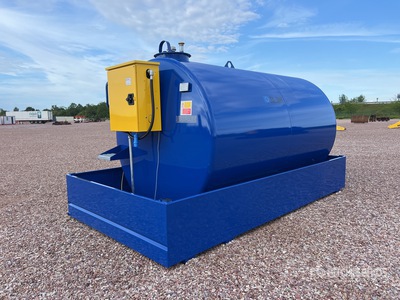 2026 Emiliana Serbatoi TF9/50 9000 L Steel Storage and Dispensing Tank with containment dike Fuel Tank (Unused)