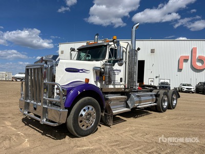 2011 Kenworth W900 6x4 T/A Day Cab Truck Tractor