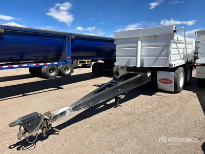 2002 Williamson 13 ft T/A Drawbar مقطورة تفريغ
