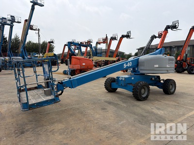 2018 Genie S-40 4WD Diesel Telescopic Boom Lift