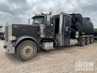 2018 Peterbilt 389 8x6 Vacuum Excavator Truck