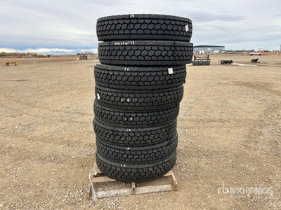 Quantity of (8) Aosowing 11R24.5 Tires (Unused)