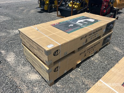 2026 KJ K3325 Double Garage Metal Shed (Unused)