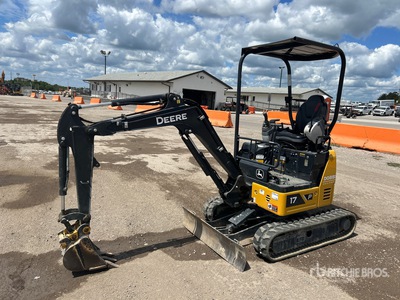 2023 John Deere 17 P-Tier Mini Excavator