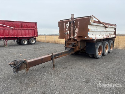 1999 Homemade 16 ft 6 in Tri/A Pup Dump Trailer