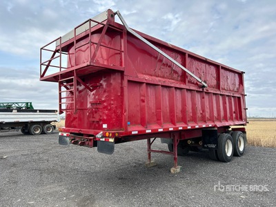 1992 Load Line 26 ft T/A Demolition Box Remolque banera