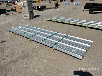Quantity of (50) 2026 Kit Containers Steel R Panel 12 ft