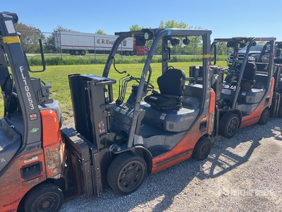 2015 Toyota 8FGCU20 4000 lb Cushion Tire Forklift