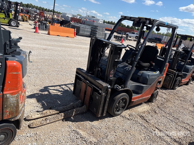 2015 Toyota 8FGCU20 4000 lb Cushion Tire Forklift (Inoperable)