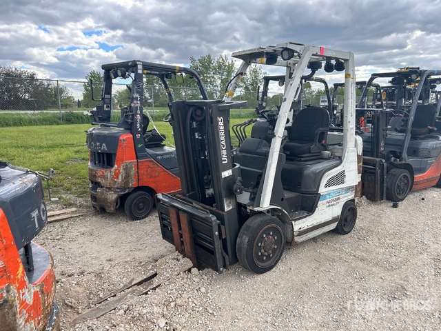 2014 Nissan CF40LP 4000 lb Cushion Tire Forklift